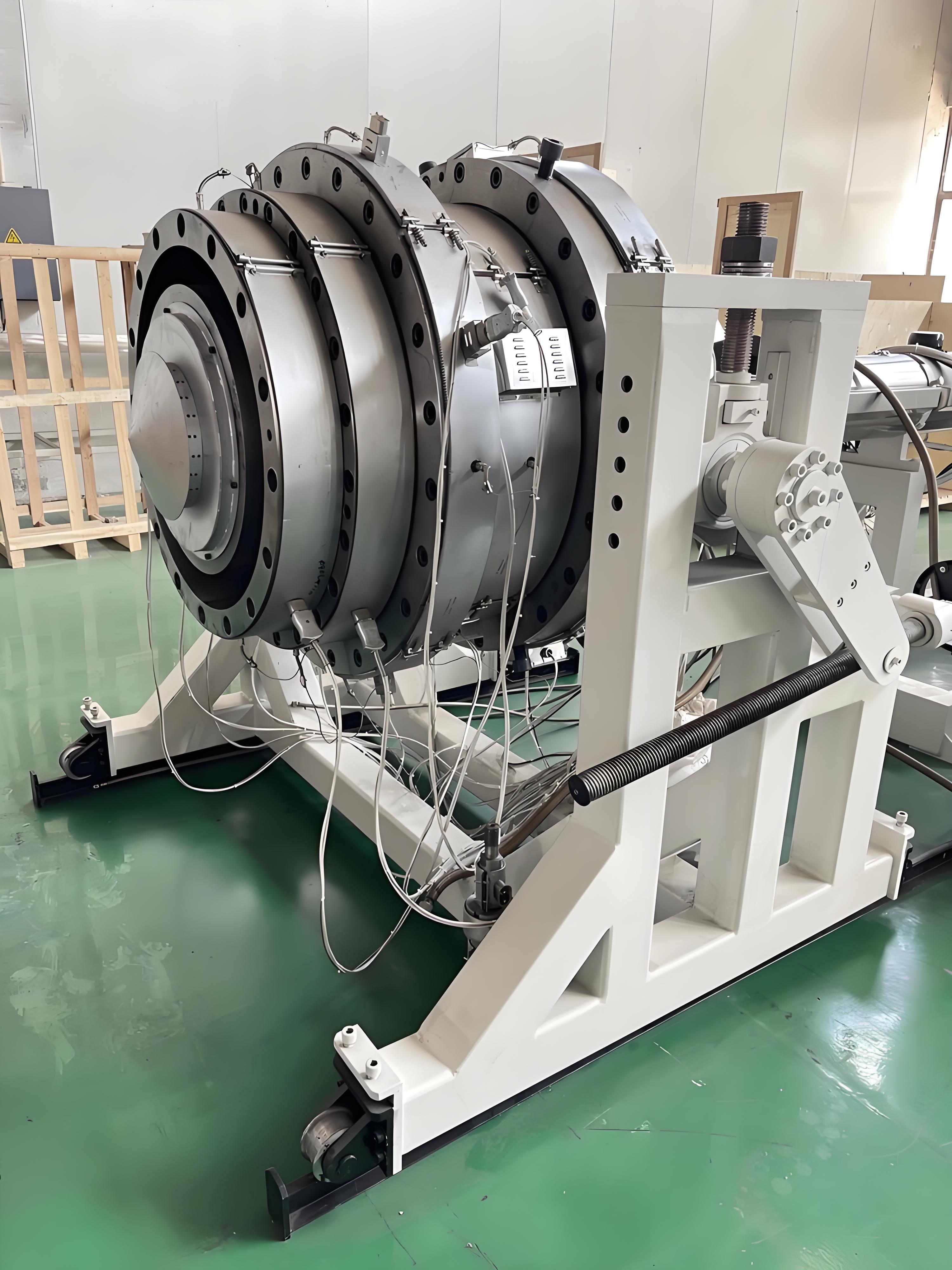 PE pipe production line