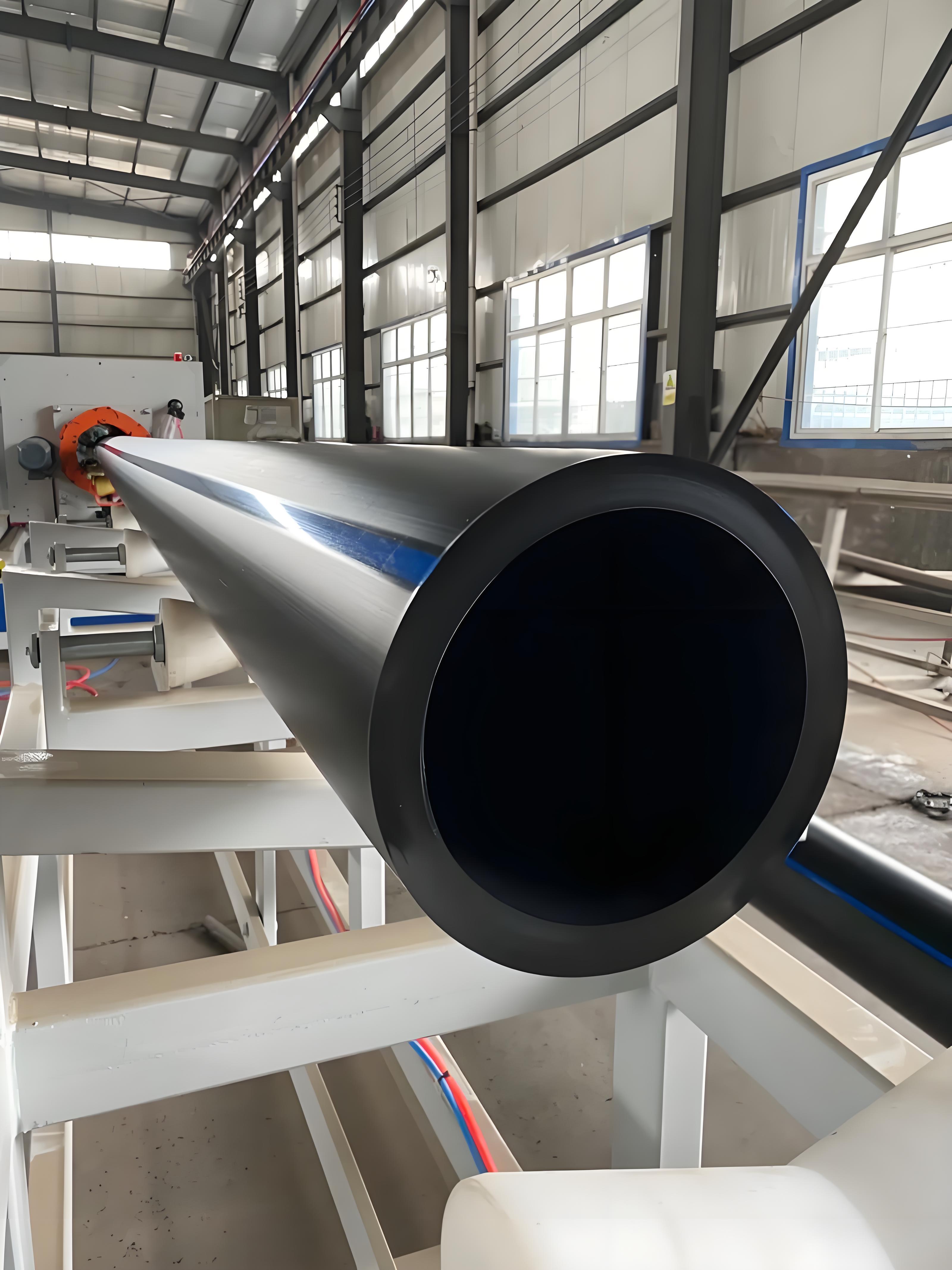 PE pipe production line