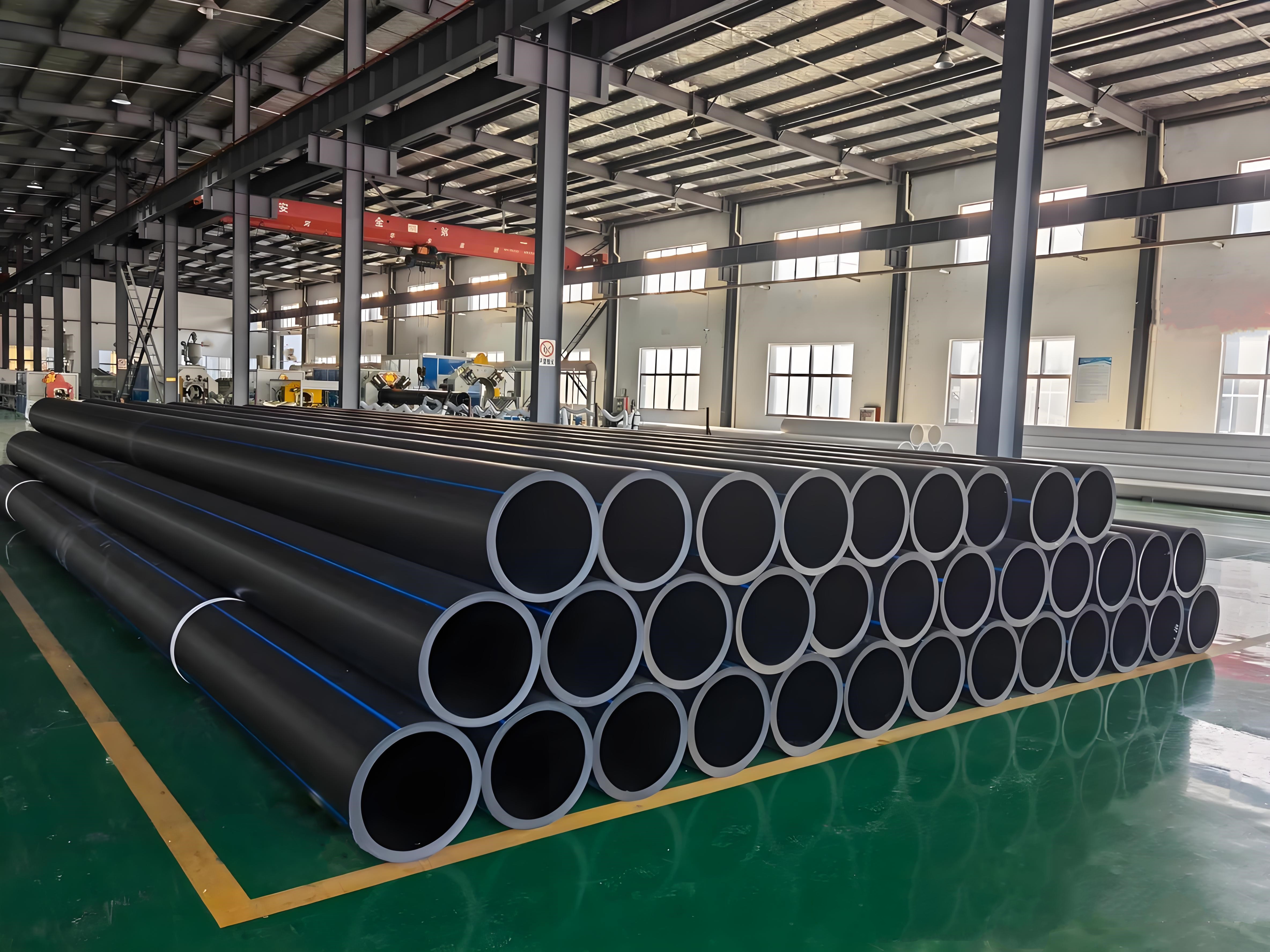 PE pipe production line