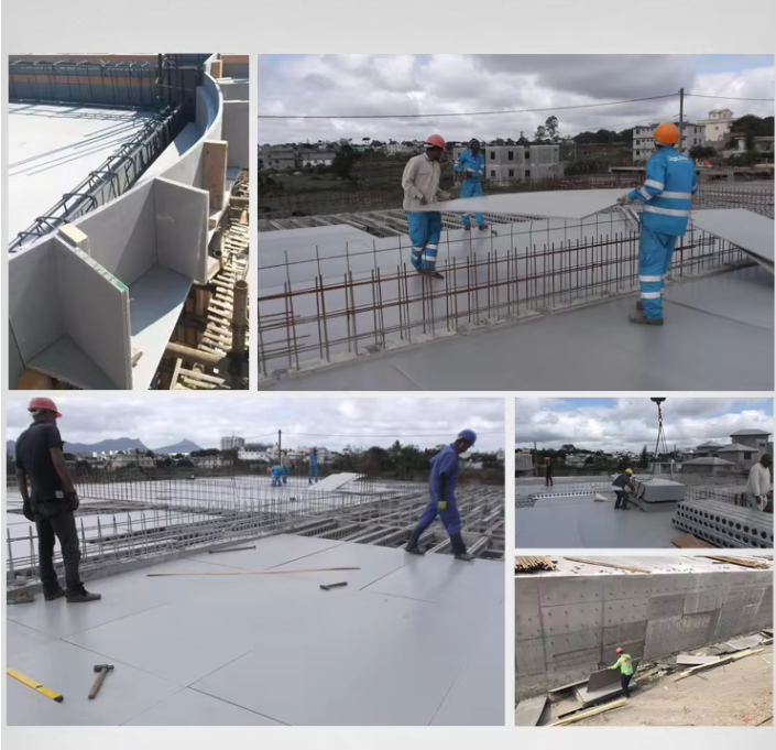 PP decoration concrete formwork board