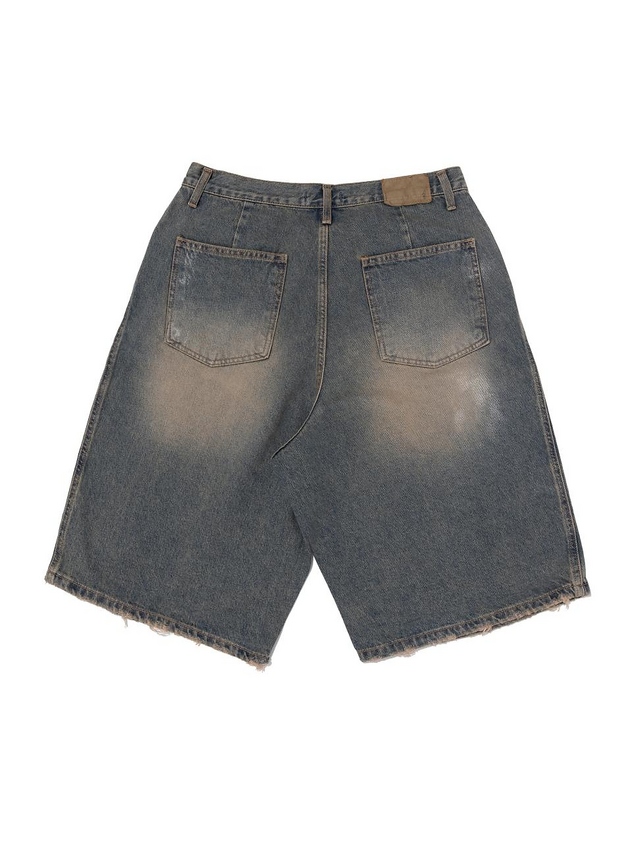 Custom washed and faded denim shorts for men/clothing manufacture Custom washed and faded denim shorts for men/clothing manufacture Custom washed and faded denim shorts for men