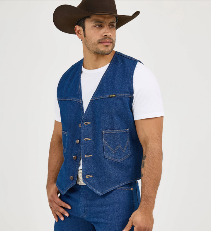 custom men's Western Denim Vest/manufacturer clothing Western Cotton-Blend Vest – Custom Denim Vest custom denim jackets,custom denim jeans,custom denim vest