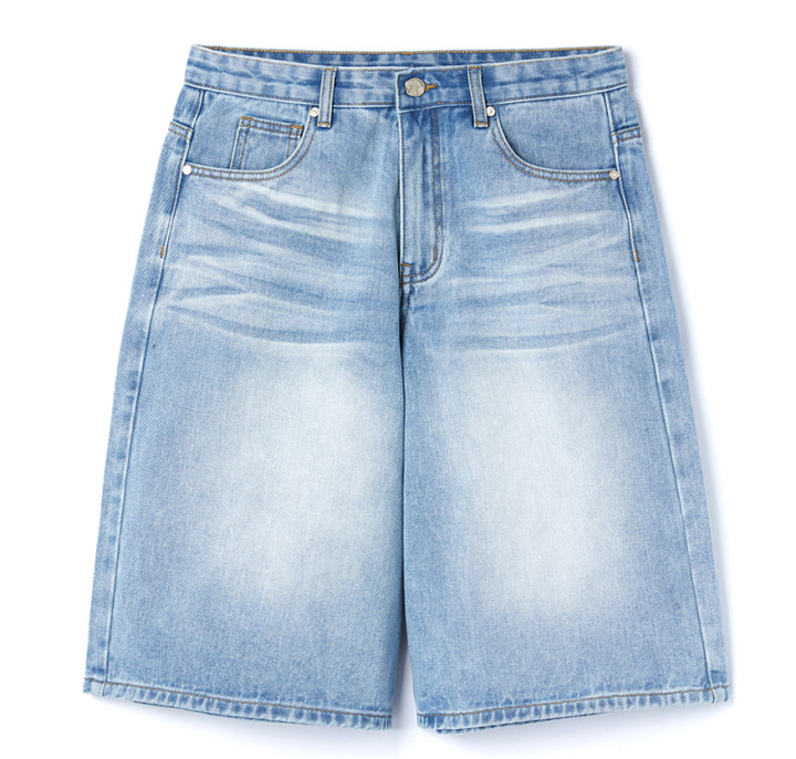 Custom Men's Denim Shorts with monkey wash/Chort jeans factory Monkey Wash Custom Denim Shorts – Custom Denim Shorts Custom Men's Denim Shorts with monkey wash,jeans factory,denim manufacturer