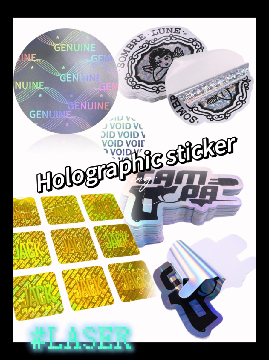 Holographic Laser Sticker：The Collision of Technology and Aesthetics