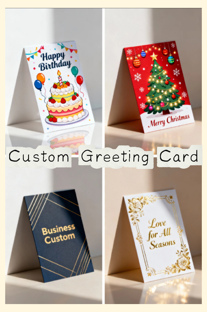The Allure of Greeting Cards: Materials, Printing, and Characteristics