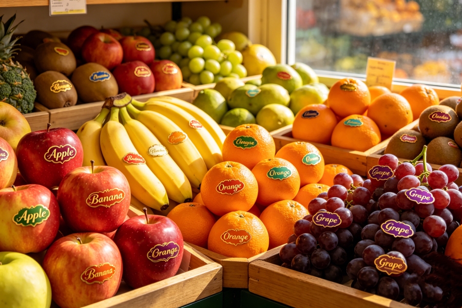 Custom Stickers for the Fruit Industry – Freshness, Branding & Compliance