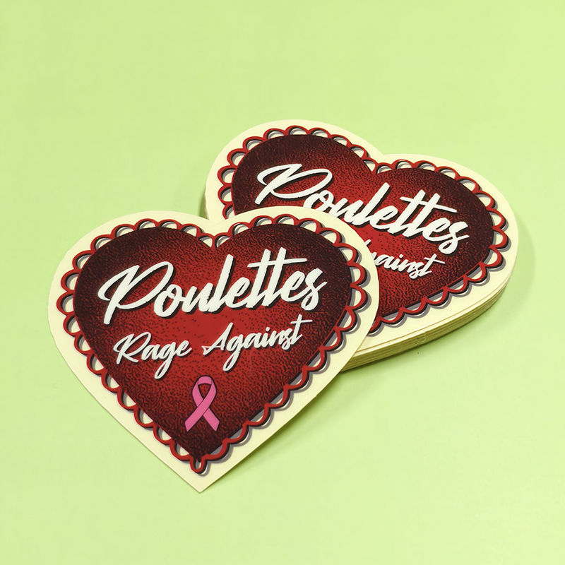 Die Cutting Clear Sticker Self Adhesive Waterproof Vinyl Die Cut Customized Transparent Stickers