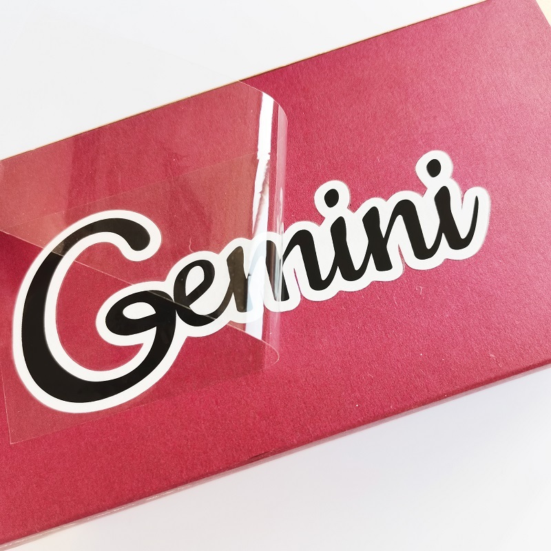 Custom Weatherproof Die Cut Logo Window Sticker Lettering Decals New Design Transfer Windshield Bumper Vinyl Car Sticker