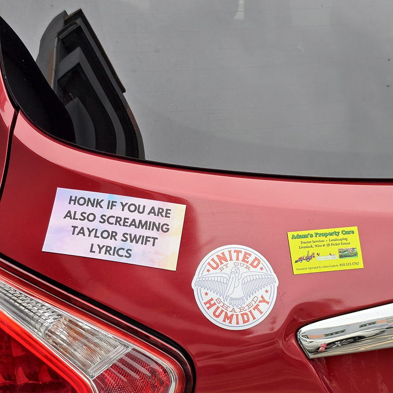Patient Student Driver Car Body Detachable Reflective Magnetic Sticker