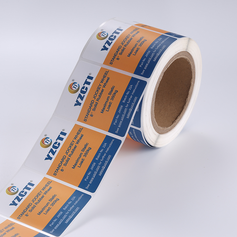 Custom Business Brand Logo Adhesive Food Labels Waterproof Vinyl Sealing Round Paper Packaging Labels Roll Custom Stickers Roll