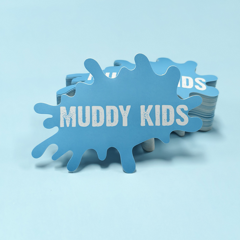 Custom Adhesive Die Cut Vinyl Logo Stickers 