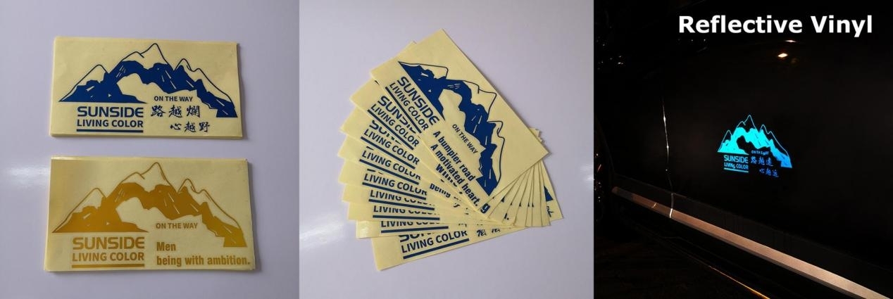Custom Logo PVC Lettering Transfer Decals Waterproof Bumper Window Vinyl Stickers