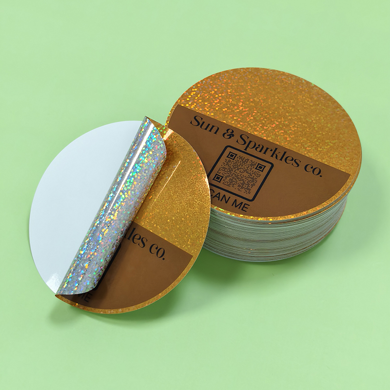 Custom Waterproof Holographic Sticker