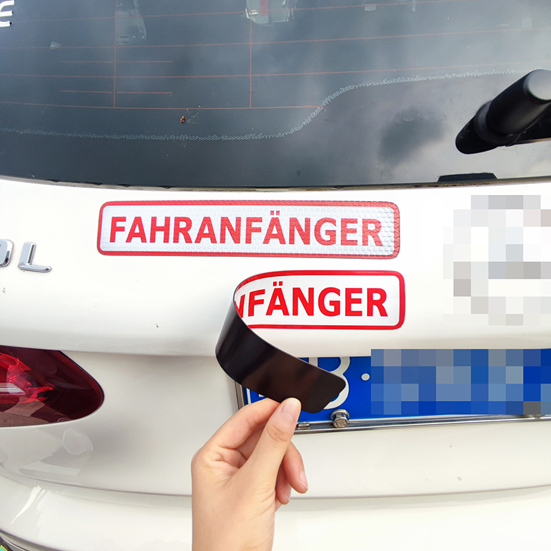 Wholesale Reusable Customized Logo Die Cut Magnetic Car Signs Car Magnet Sticker Bumper Magnetic Decals