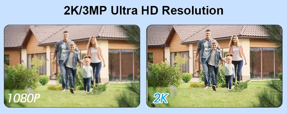 Battery - powered home safety camera Remote control by APP Alarm prompt mobile monitoring 4GWireless high-definition Full-color night vision camera(uluck T4)  