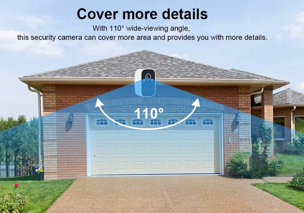 Battery - powered home safety camera Remote control by APP Alarm prompt mobile monitoring 4GWireless high-definition Full-color night vision camera(uluck T4)  