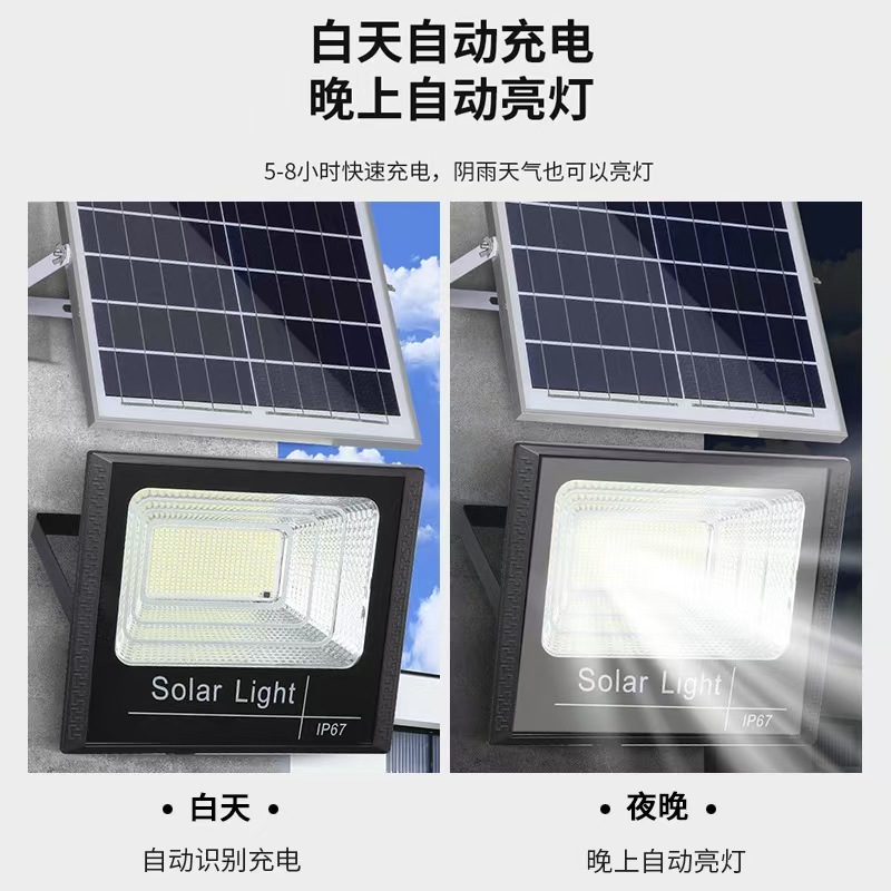 Solar Light Street Light Outdoor Garden Lamp Household waterproofing Outdoor ultra-bright lighting sensor street lamps  