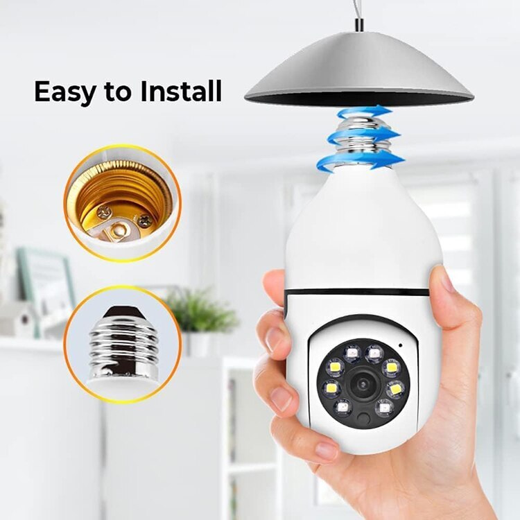 Smart 3PM  360° rotation Wi-Fi camera High-definition Full-color day and night vision Alarm monitoring camera   