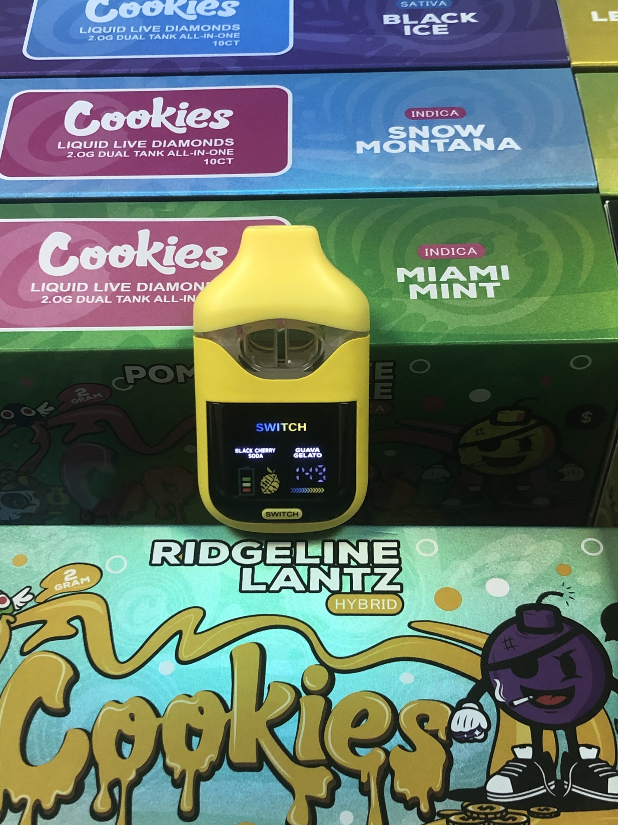 Cookies Lemonade Dual Switch Flavor 1+1ml Empty Disposable Vape Pen USA  Stock Empty Vape Pen Wholesale, Empty Cartridges Bluk