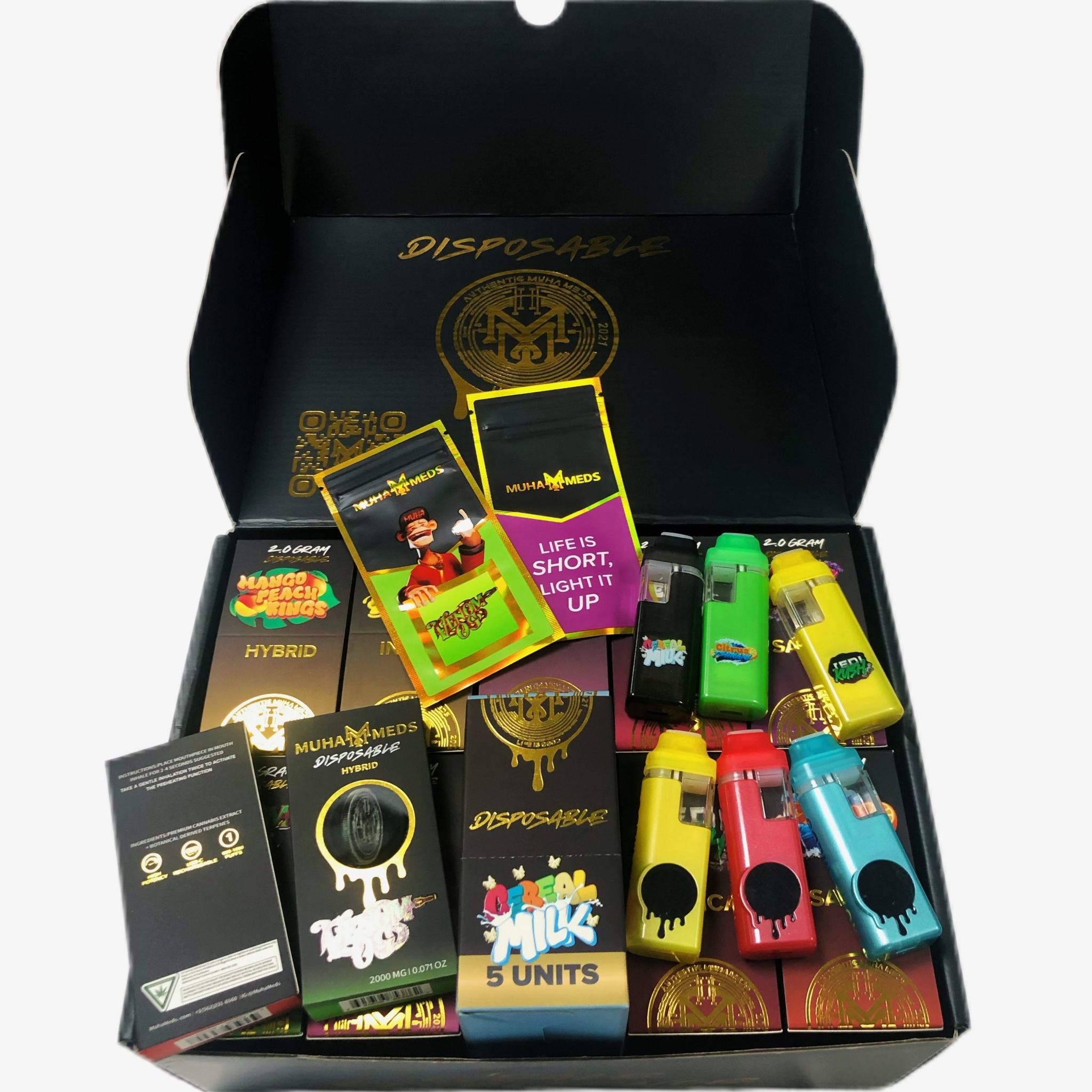 Muha Meds Postless Digital Display 2g Wholesale Empty Disposable Vape Pen  With Packaging USA Stock Empty Vape Pen Wholesale, Empty Cartridges Bluk