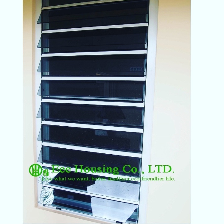 Security Glass Louvre Windows