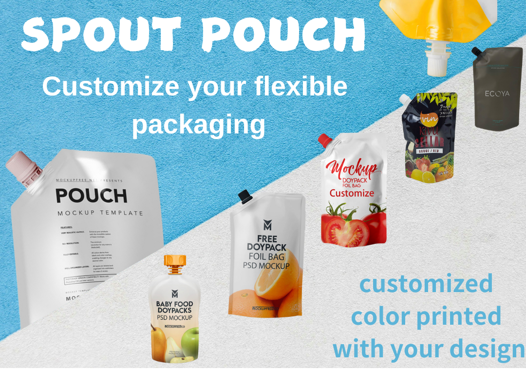 Spout Pouch & Stand Pouch Packaging: Sustainable, Lightweight & Customizable Liquid Bag spout pouch
