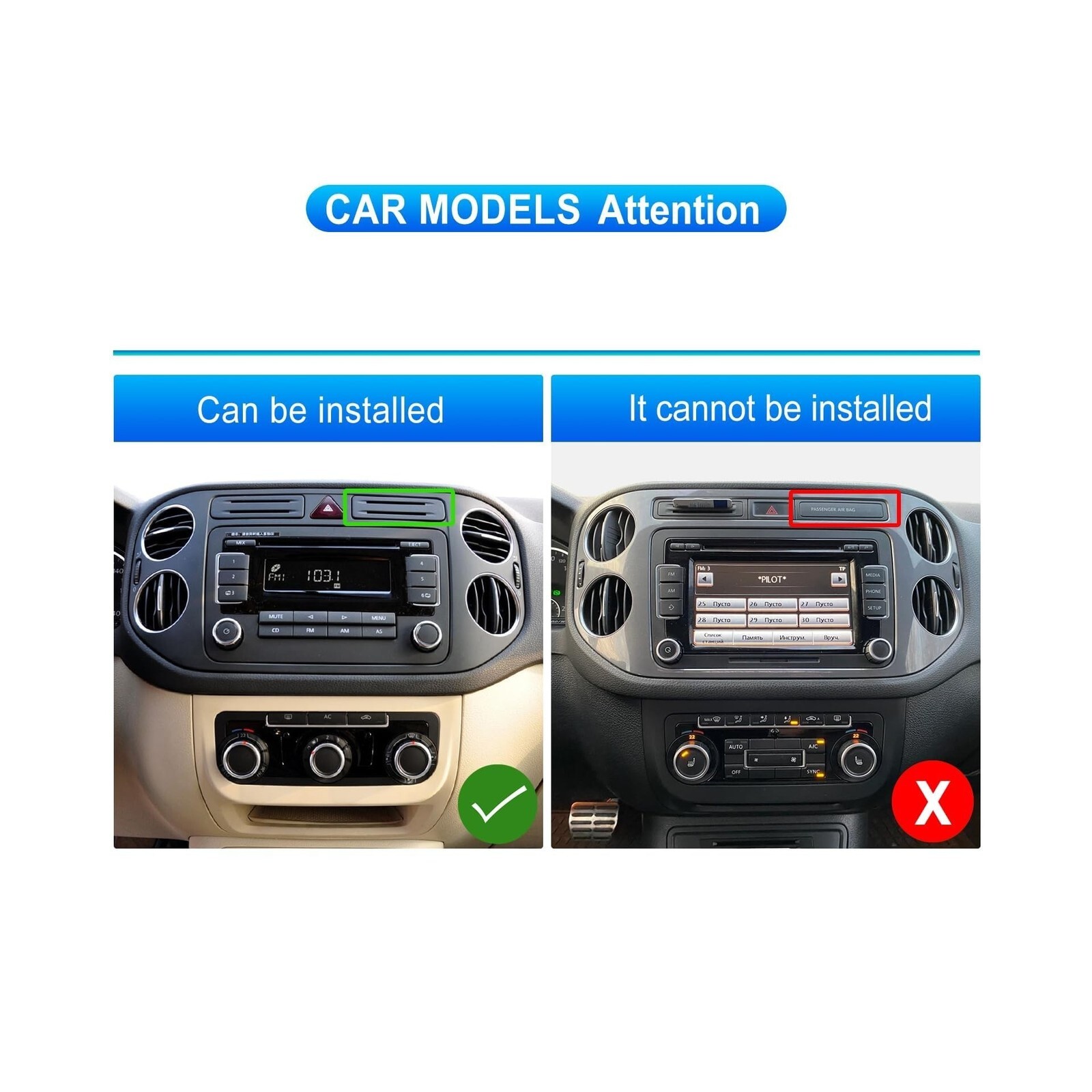 For Volkswagen Tiguan 2006-2016 Car GPS Player Stereo Radio Audio 10.1" Wireless carplay DSP SWC Car MultimediaRaido