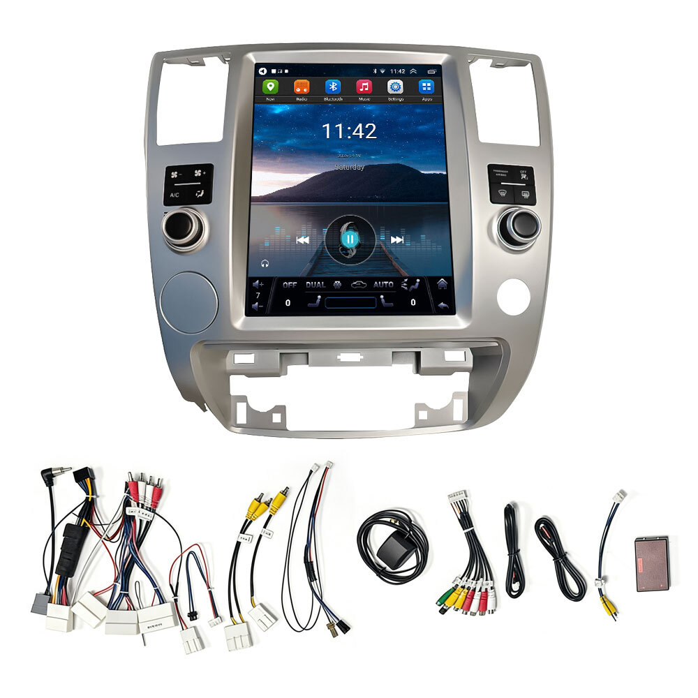 Tesla Style Touch Screen For Infiniti QX56 2013-2014 Nissan Armada 2008-2011 Car Multimedia Player Navigation  WIreless Phonelink SWC DSP Car Android Radio