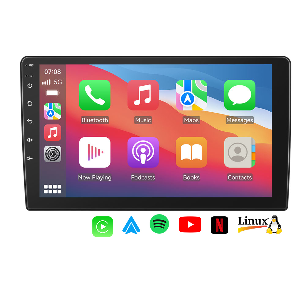 9 Inch OEM Car Radio Licensed Carplay Linux Universal Android Auto Car GPS Multimedia AVN Infotainment Radio Carplay Screen