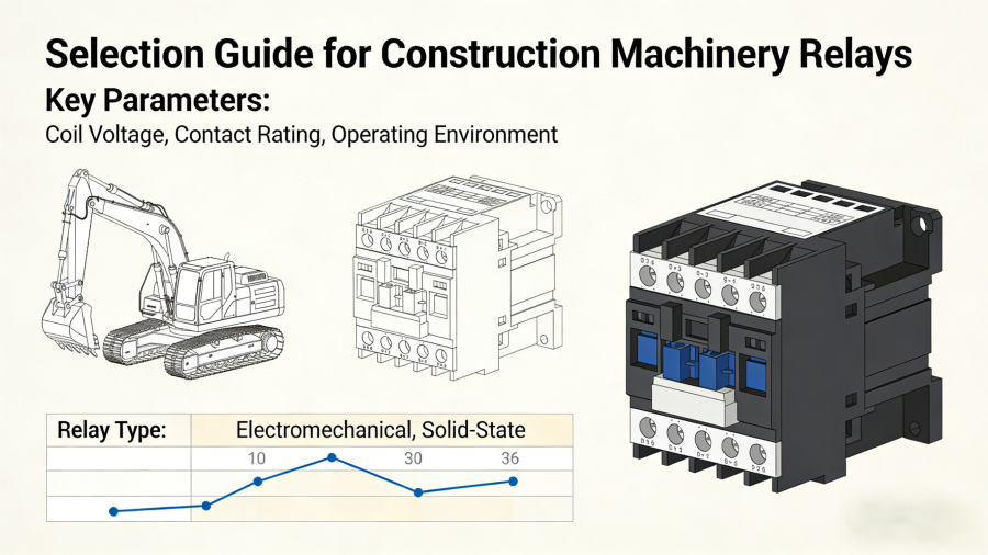 Construction Microprocessor Relay Types of Relays Used in Construction Machinery