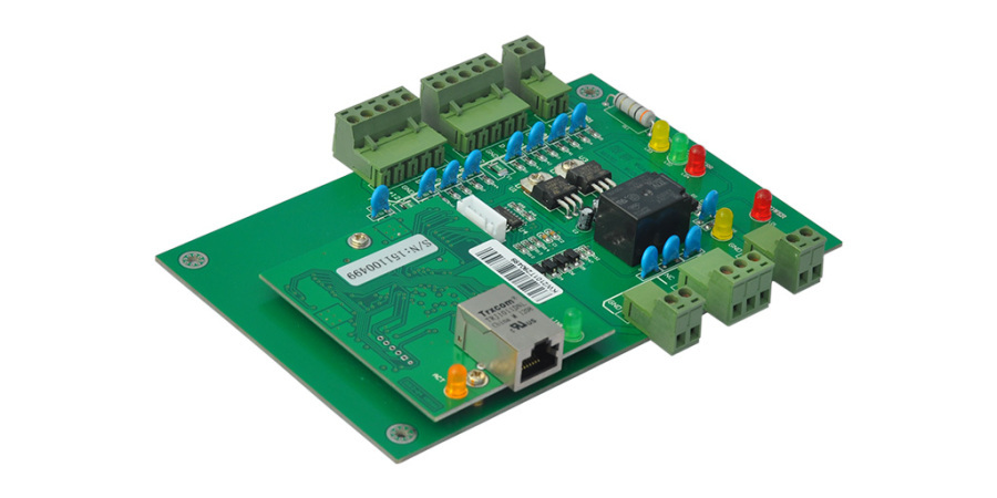 Single Door TCP/IP Access Control Panel Web Controller Board Anti Pass ...