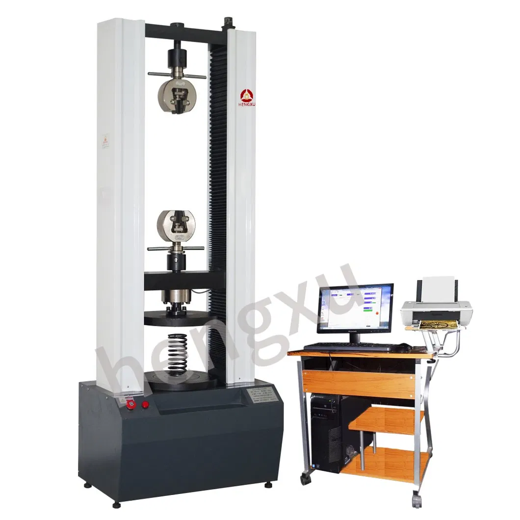 Hdw-Microcomputer Stability Easy to Operate Controlled Double Arm Electronic Universal CNC Tensile Testing Machine