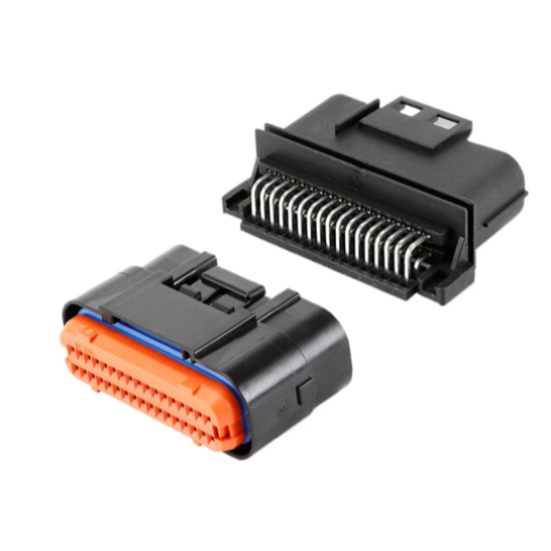 OEM MX23A34NF1/MX23A34SF1 ECU 34 Pin Female Male Electrical Plug Socket ...