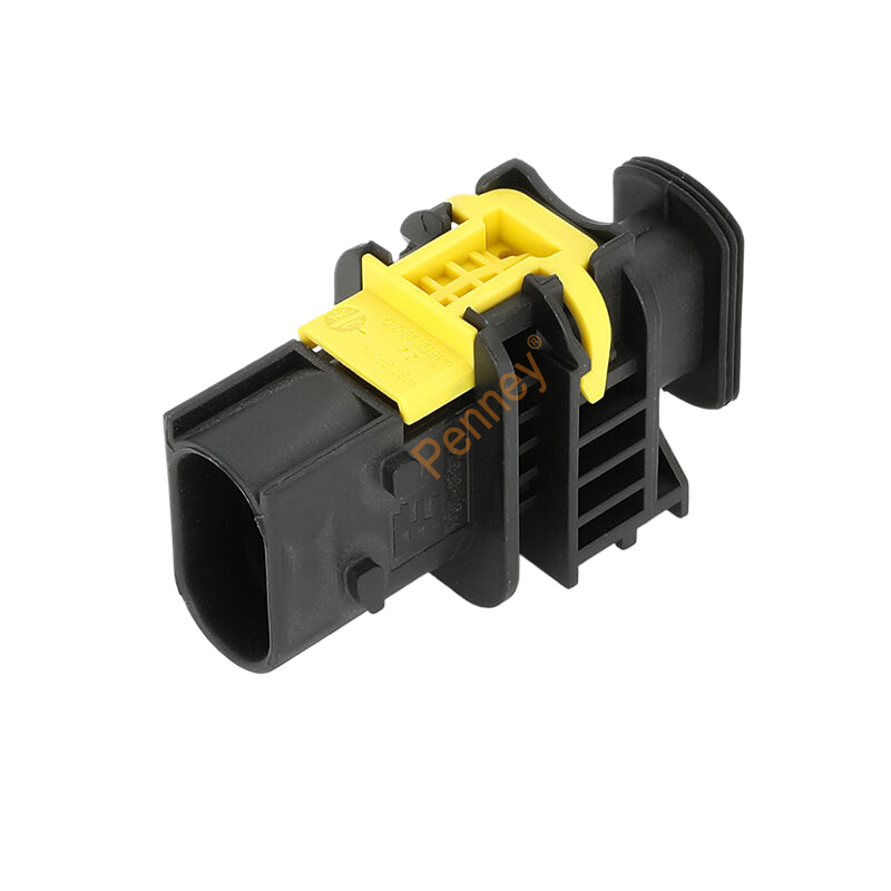 OEM TE AMP 2 Position 1-1703839-1 Vehicle Male Plug Heavy Duty Electric ...
