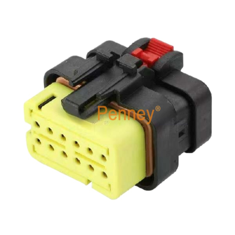 OEM TE AMP 12 Pos 776533-3 Automotive Plug Wire to Wire Cable Mount ...