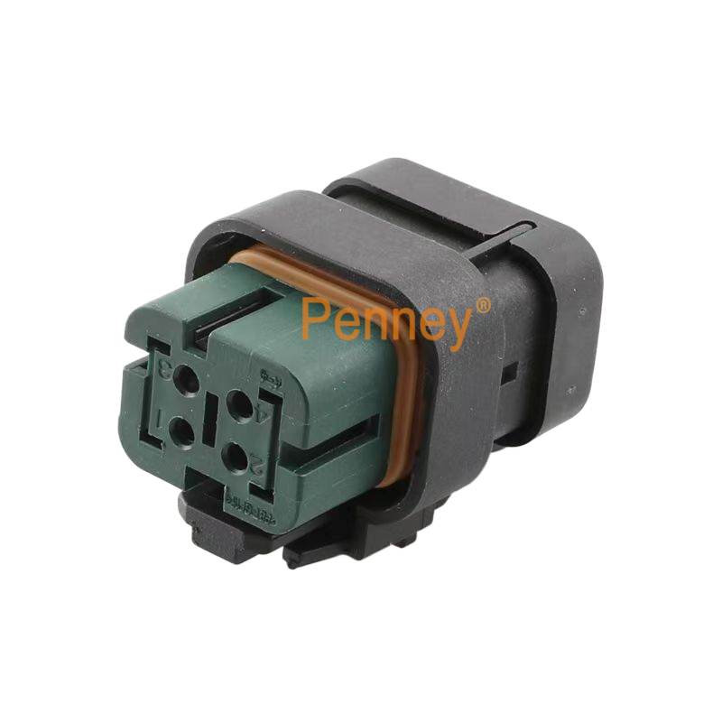 OEM TE AMP 4 Position 776487-4 Automotive Plug Wire to Wire Cable Mount ...