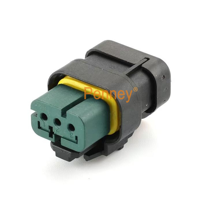 OEM TE AMP 3 Position 776523-4 Automotive Plug Wire to Wire Cable Mount ...