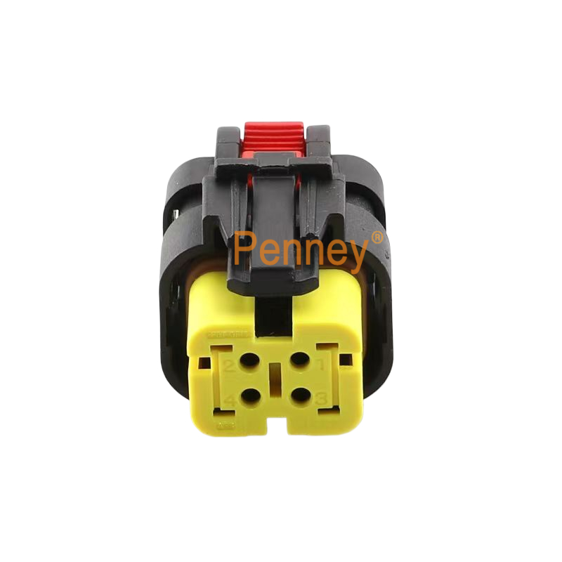 OEM TE AMP 4 Position 776487-3 Automotive Plug Wire to Wire Cable Mount ...