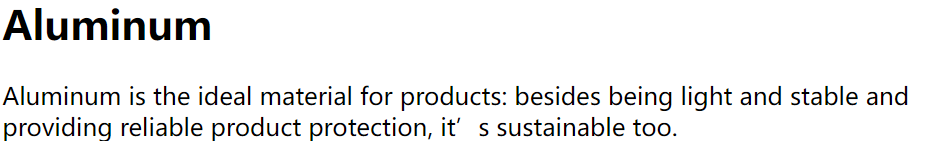 Eco-Friendly Aluminum Materials & Custom Surface Processing