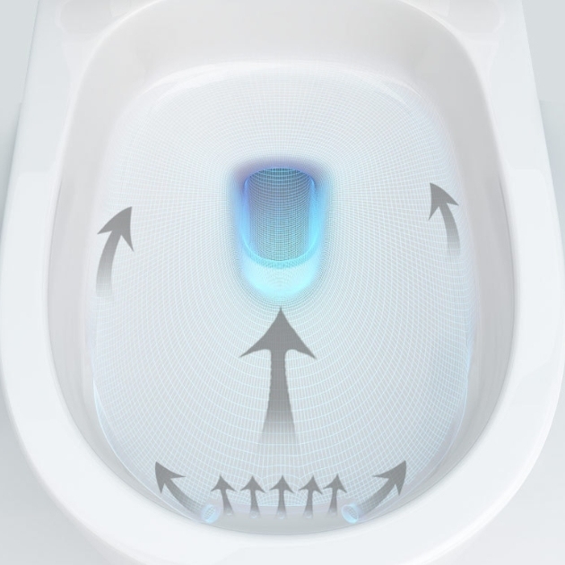 AiDi’s Rimless Tornado Flush: Clean Power for Modern Bathrooms