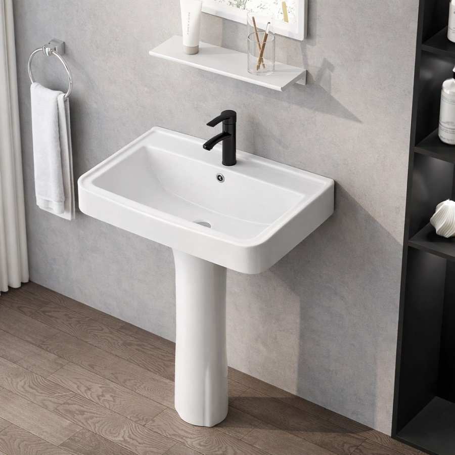 Why Ceramic Pedestal Sinks Are a Perfect Choice for Modern Hotels and Apartments