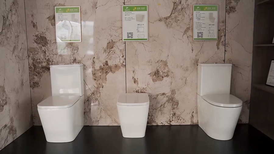 Rimless Slim Two Piece Toilet | 4.5L Water Saving Flush | Modern Bathroom Design