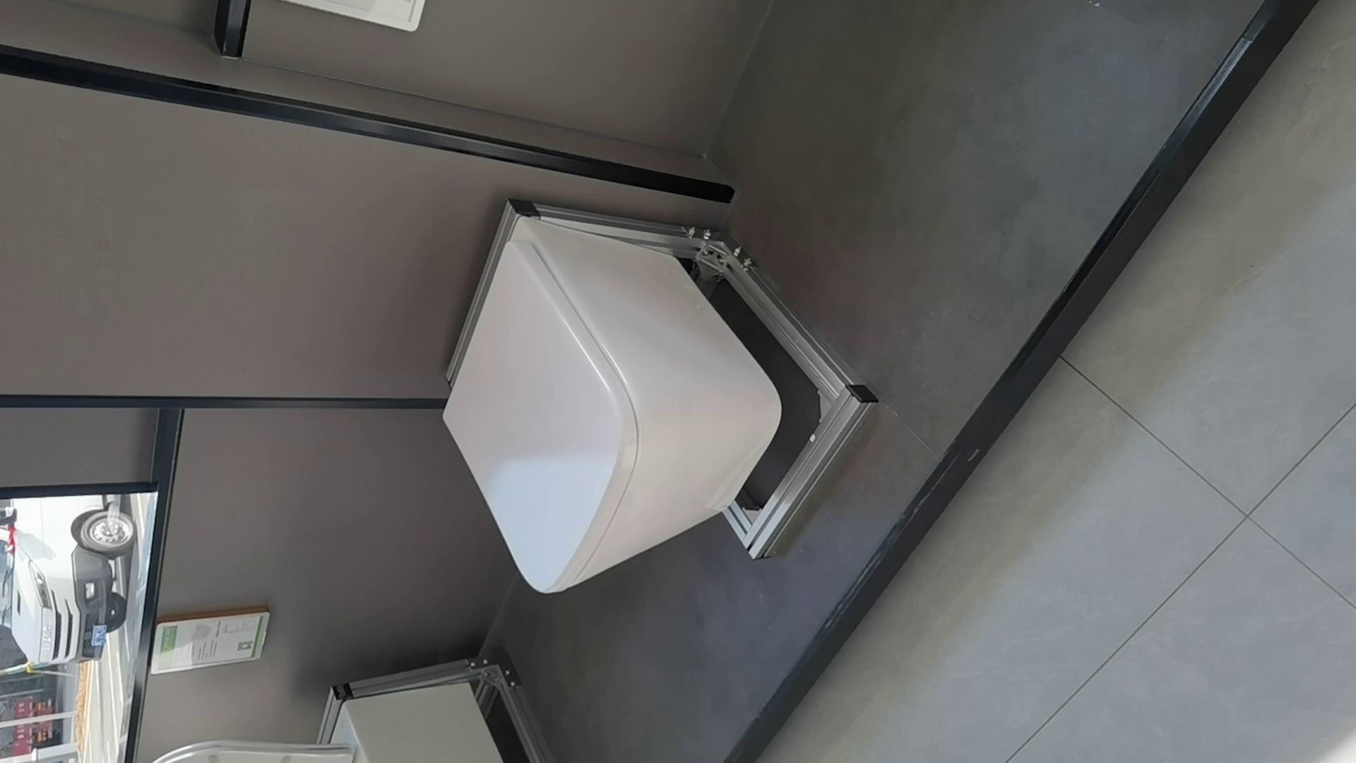 AIDI European Best Selling ADG-3103 Bathroom Rimless Square Wall Hung Toilet
