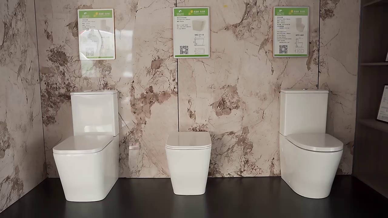 AIDI Modern Rimless Two-Piece Toilet with Dual Flush & Soft Seat