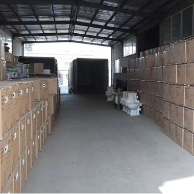 Wholesale Square Two Piece Toilet | Siphon Dual-Flush Ceramic WC | OEM S-trap/P-trap