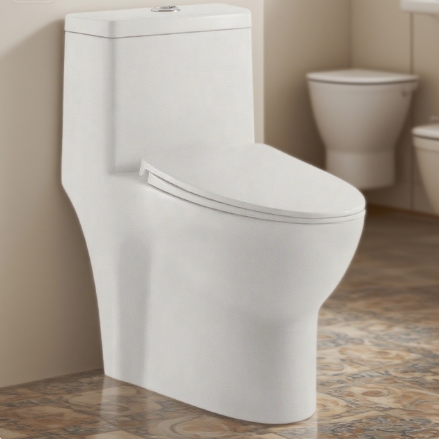 Floor Mounted One Piece Siphonic Toilet for South America | AIDI