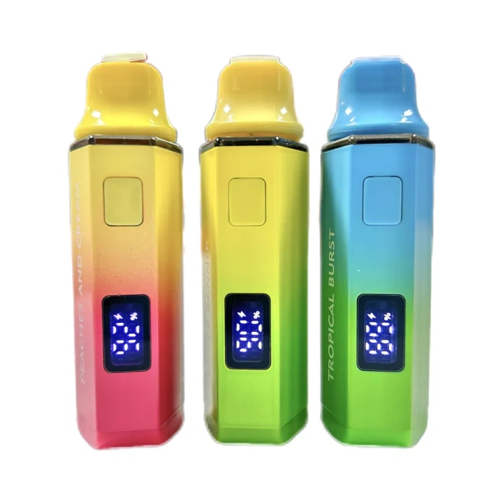 Melt Packman 1ml 1g LED Display Screen 2ml 2 Grams 10 Flavors Rechargeable Disposable Wholesale UK EU Stock Empty Vape Pen
