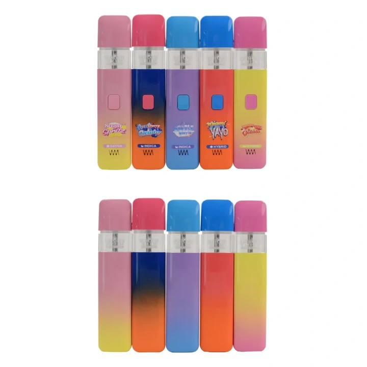 Whole Melt V5 10 Flavors 100Packs 2ml 2g Rechargeable Wholesale USA Stock Empty Disposable Vape Pen