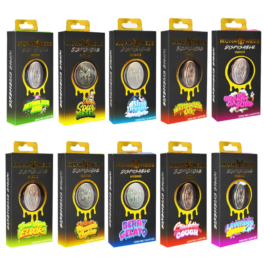 juice head vape juice salt nic Proveedores de fabricantes de Vape desechables Muha Meds vacíos de 3,5 ml  de China