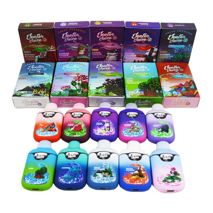 Jeeter Jucie 1ml 1G 10 Flavors Rechargeable Wholesale Empty Vaporizer Pens UK Stock Disposable Hot Sale Vape
